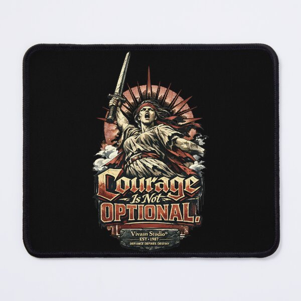 Item preview, Courage Is Not Optional - The Motherland Calls Volgograd Statue Art - Stoic Motivational Propaganda & History Lovers Gift - Defiance Defines Destiny Bold Graphic designed and sold by Vivaan Studio.