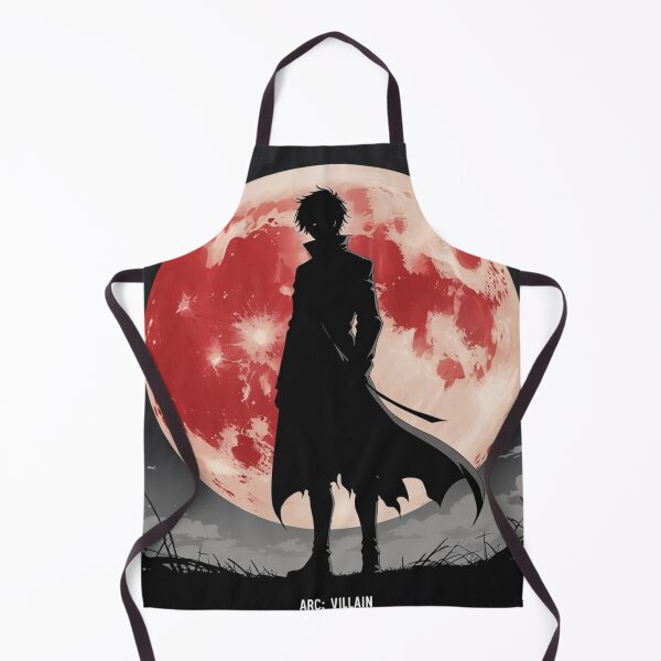 Item preview, Anime Villain Arc – Red Moon Silhouette Manga Aesthetic Graphic Tee designed and sold by Ctrlr.