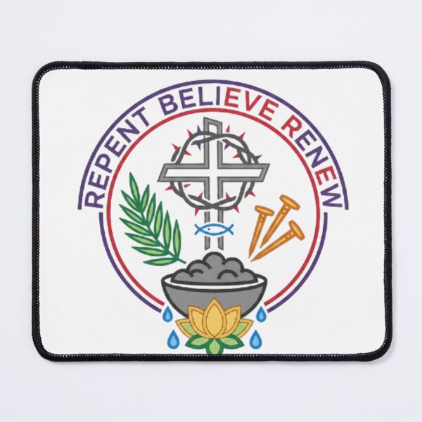 Item preview, REPENT BELIEVE RENEW designed and sold by likbatonboot.