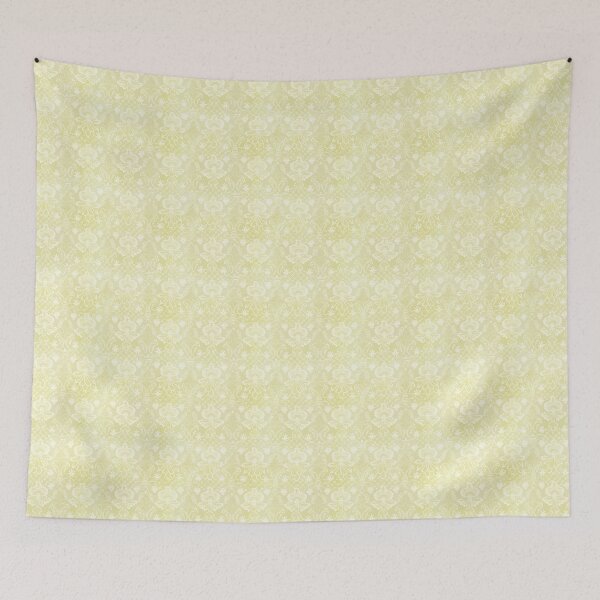 Item preview, Green Damask Shabby Chic Cottagecore Pattern  designed and sold by LouieVanille.