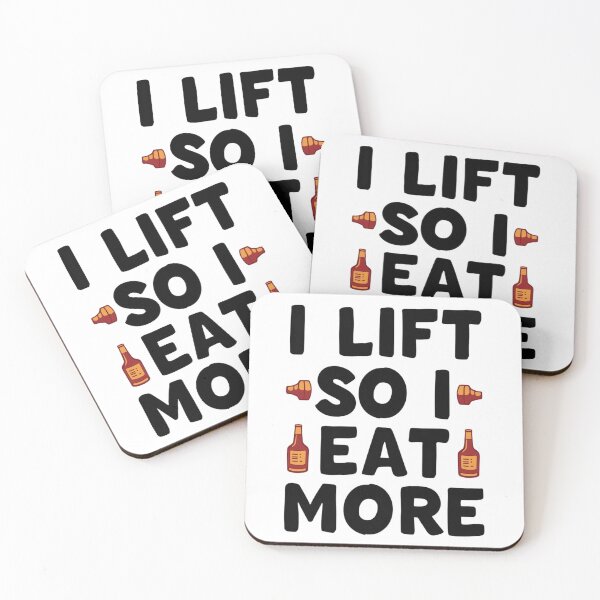 Item preview, I Lift So I Eat More – Funny Gym Motivation T-Shirt designed and sold by rsuniquestyle.