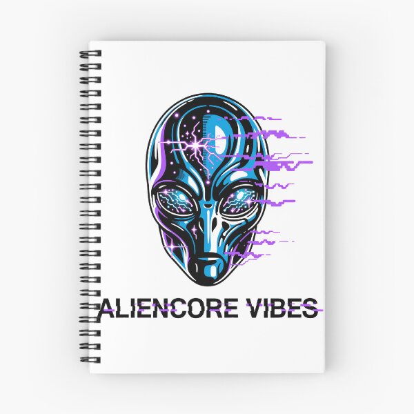 Item preview, Aliencore Vibes – Cosmic Robot Glitch Tee designed and sold by JSArtDesign.