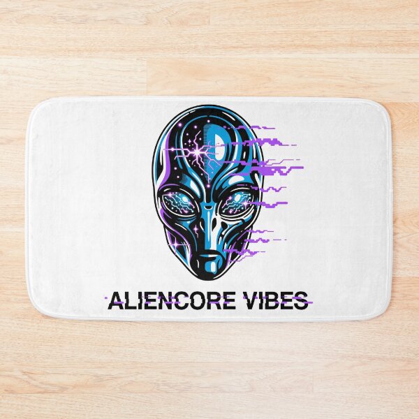 Item preview, Aliencore Vibes – Cosmic Robot Glitch Tee designed and sold by JSArtDesign.