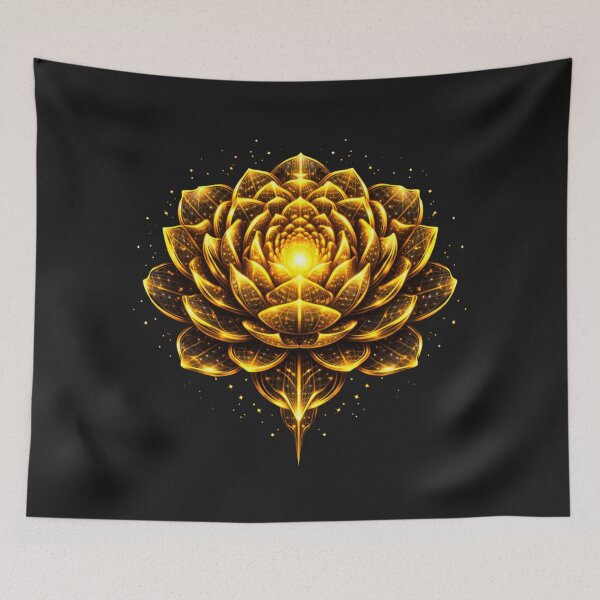 Item preview, Celestial Peony in Gold (Luxury Floral Art) - “Royal Bloom” designed and sold by slinsish.