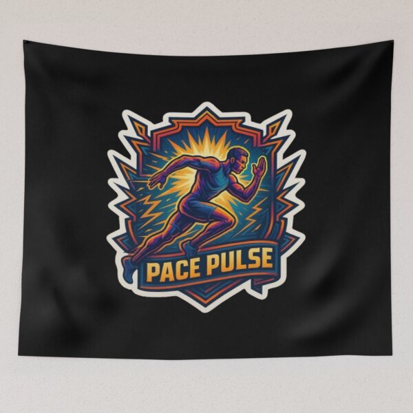 Item preview, Pace Pulse 2 – Running Life & Runner Motivation Design | Fitness Tee for Runners & Sprinters designed and sold by Typologystudios.