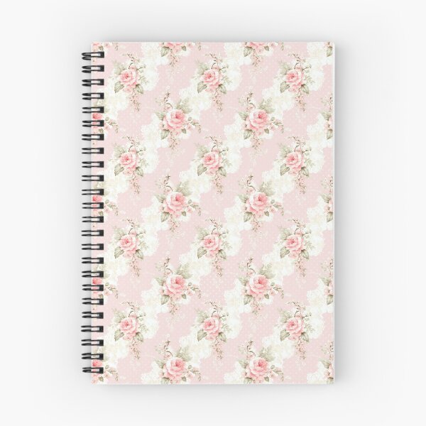 Item preview, Pink Floral Shabby Chic Cottagecore Pattern  designed and sold by LouieVanille.