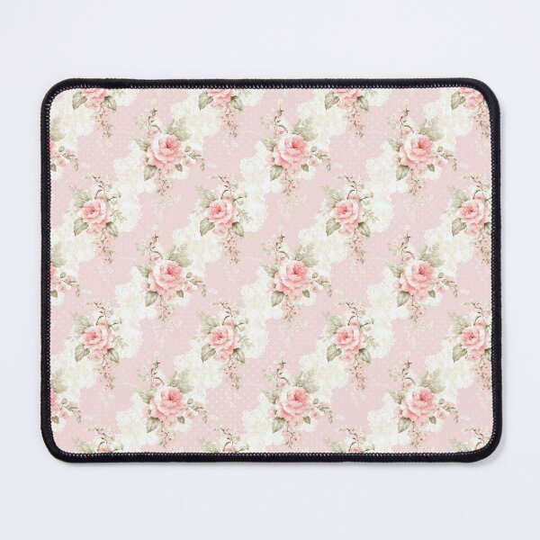Item preview, Pink Floral Shabby Chic Cottagecore Pattern designed and sold by LouieVanille.