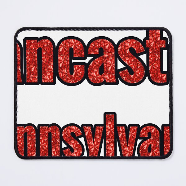 Item preview, Lancaster Pennsylvania City Name With Red Rhinestone designed and sold by TheIconSmith.