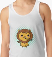 Aki the kawaii lion Tank Top