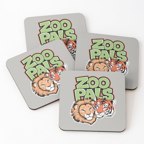 Item preview, Lion and Tiger Jungle Friends - Zoo Pals designed and sold by Art-Arcade6.