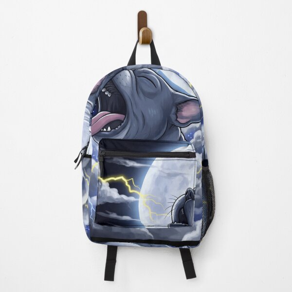 Item preview, Three French Bulldogs Flying Through Storm Moon designed and sold by SkeletonsDanger.