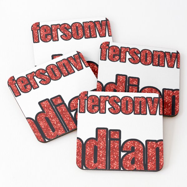 Item preview, Jeffersonville Indiana City Name With Red Rhinestone designed and sold by TheIconSmith.