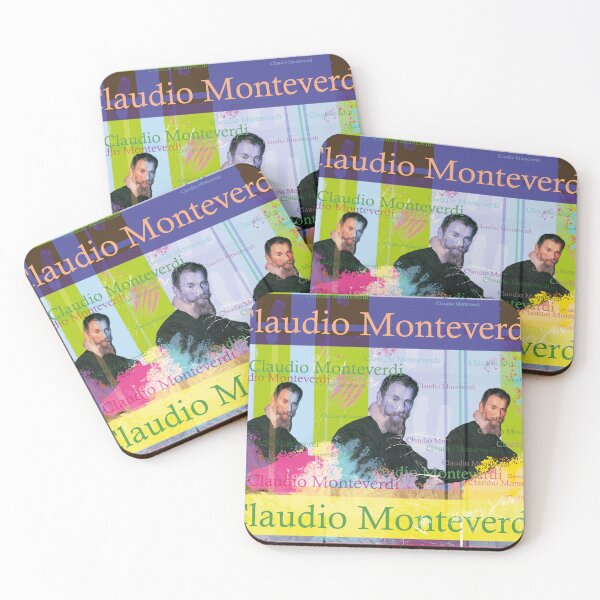 Item preview, Claudio Monteverdi Portrait Collage Classical Music Composer designed and sold by Mauswohn.