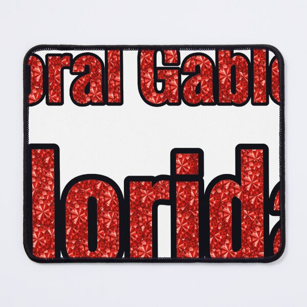 Item preview, Coral Gables Florida City Name With Red Rhinestone designed and sold by TheIconSmith.