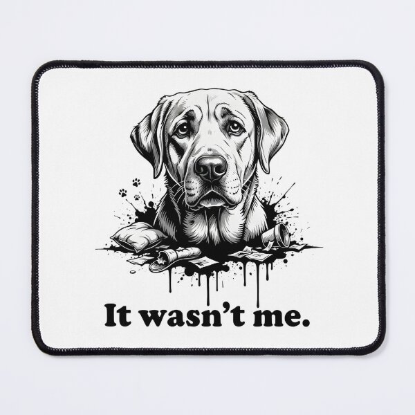 Item preview, Funny Guilty Dog designed and sold by Hepic.