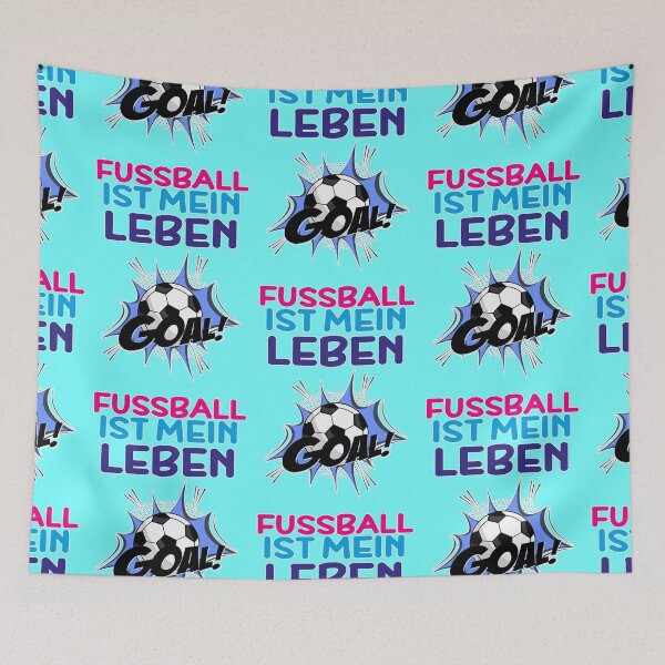 Item preview, Football is my life – Goal Comic Illustration designed and sold by Mauswohn.