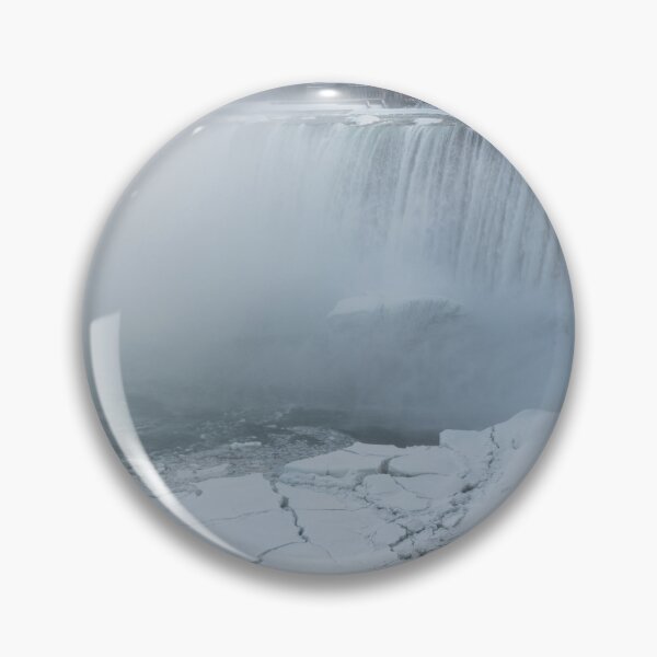 Item preview, Frozen Niagara Falls Milky Mist and Ice Fissures designed and sold by Georgia Mizuleva.