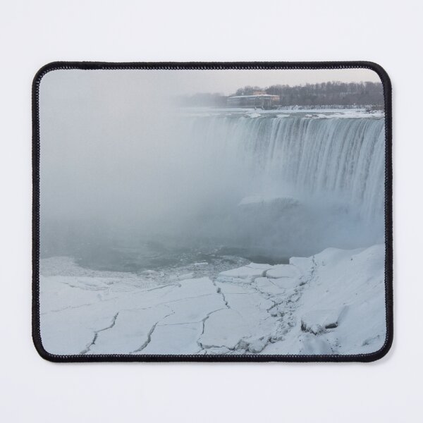 Item preview, Frozen Niagara Falls Milky Mist and Ice Fissures designed and sold by Georgia Mizuleva.