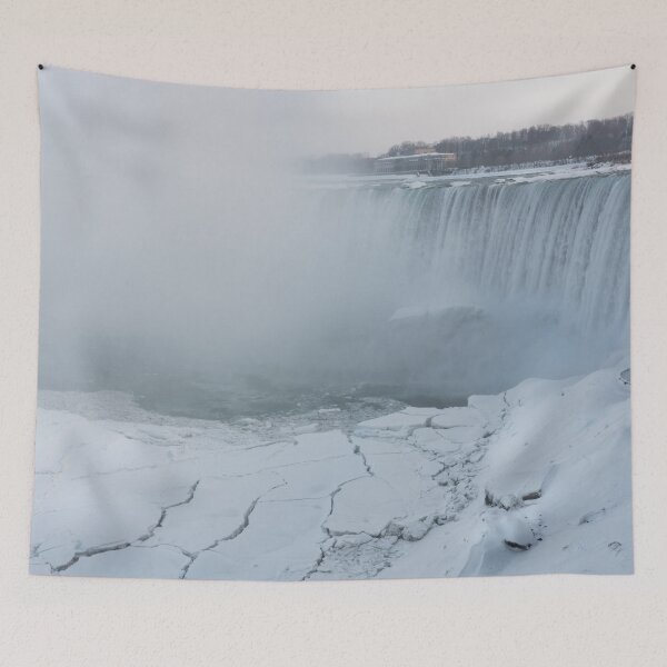 Item preview, Frozen Niagara Falls Milky Mist and Ice Fissures designed and sold by Georgia Mizuleva.