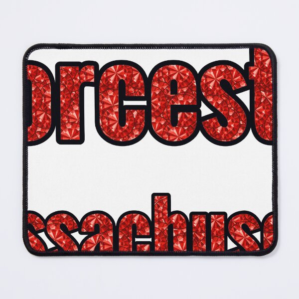Item preview, Worcester Massachusetts City Name With Red Rhinestone designed and sold by TheIconSmith.