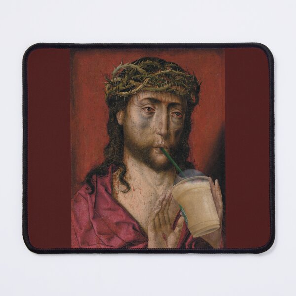 Item preview, The Sacred Sip: Where Renaissance Jesus Art Meets the Monday Morning Struggle designed and sold by knappidesign.