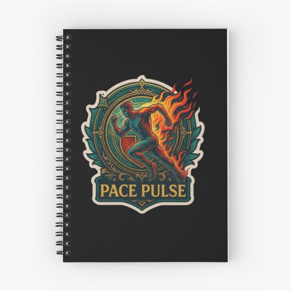 Item preview, Pace Pulse 3 – Runner Rhythm & Training Design | Speed, Stamina & Fitness Lifestyle Tee designed and sold by Typologystudios.