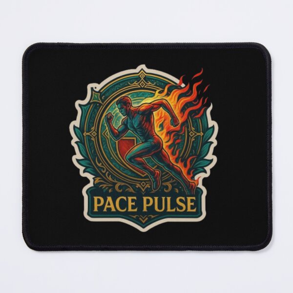 Item preview, Pace Pulse 3 – Runner Rhythm & Training Design | Speed, Stamina & Fitness Lifestyle Tee designed and sold by Typologystudios.