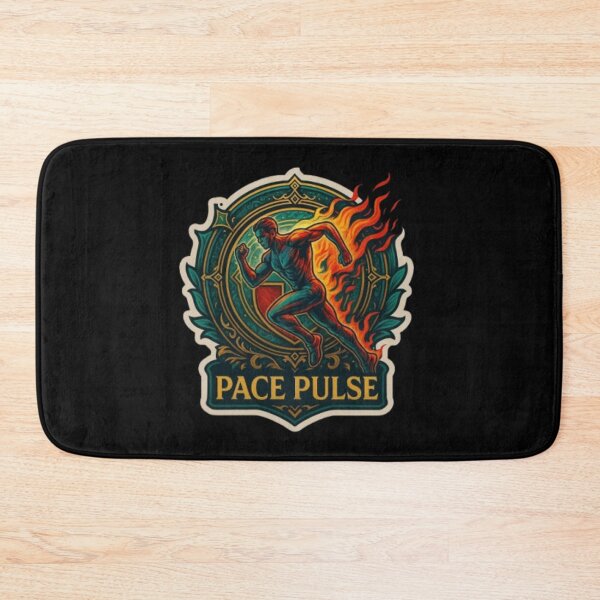 Item preview, Pace Pulse 3 – Runner Rhythm & Training Design | Speed, Stamina & Fitness Lifestyle Tee designed and sold by Typologystudios.