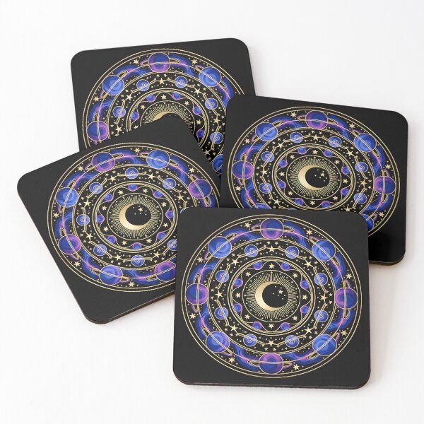 Item preview, Celestial Harmony Cosmic Mandala Art designed and sold by dreephic22.