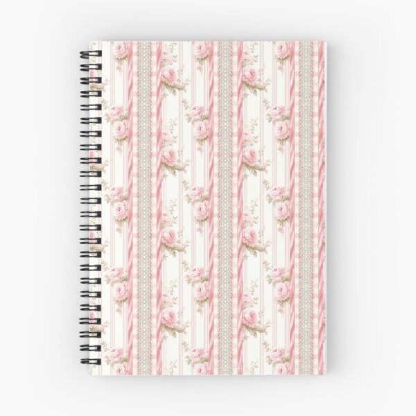 Item preview, Pink Floral Shabby Chic Stripped Coquette Pattern  designed and sold by LouieVanille.