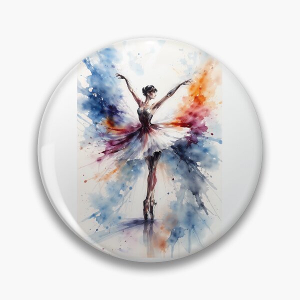 Item preview, Elegant Ballerina in Splendid Motion designed and sold by cuprum.