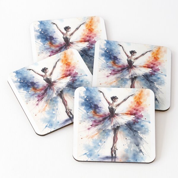 Item preview, Elegant Ballerina in Splendid Motion designed and sold by cuprum.