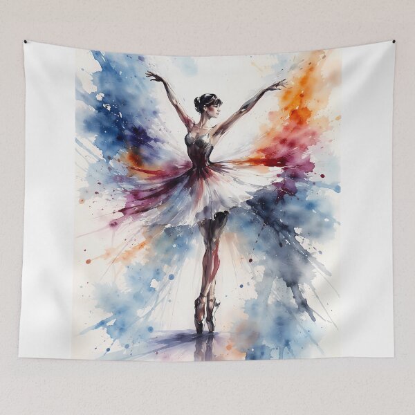 Item preview, Elegant Ballerina in Splendid Motion designed and sold by cuprum.