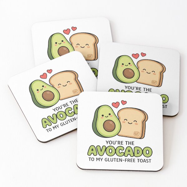 Item preview, You’re the Avocado to My Gluten-Free Toast Cute Brunch Couple Design designed and sold by IM Hunter.