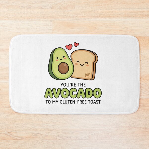 Item preview, You’re the Avocado to My Gluten-Free Toast Cute Brunch Couple Design designed and sold by IM Hunter.