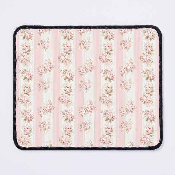 Item preview, Pink Floral Shabby Chic Stripped Coquette Pattern designed and sold by LouieVanille.