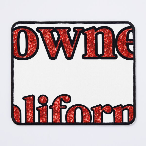 Item preview, Downey California City Name With Red Rhinestone designed and sold by TheIconSmith.