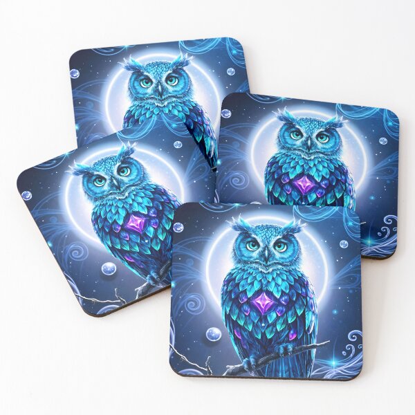 Item preview, Blue Owl, Ai Generated Art  designed and sold by ACC .