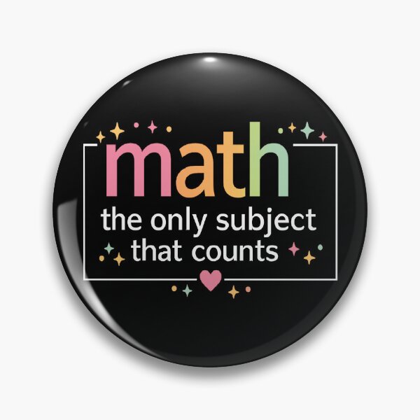 Item preview, math the only subject that counts,Math Teacher designed and sold by CloudyPress.