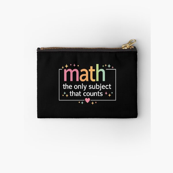 Item preview, math the only subject that counts,Math Teacher designed and sold by CloudyPress.