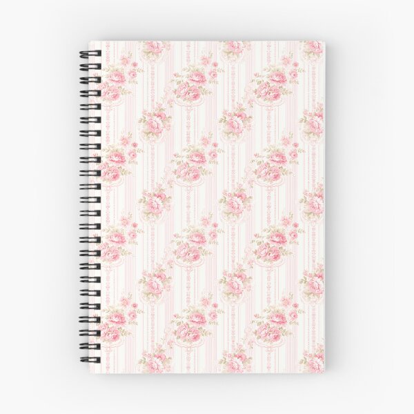 Item preview, Pink Floral Shabby Chic Stripped Coquette Pattern  designed and sold by LouieVanille.