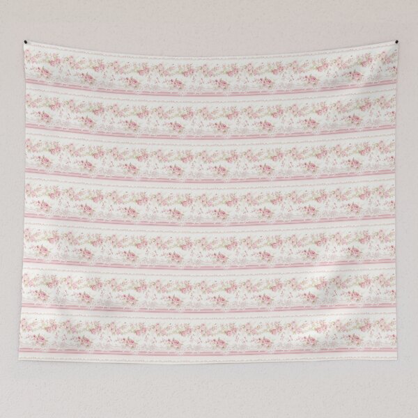 Item preview, Pink Floral Shabby Chic Coquette Pattern  designed and sold by LouieVanille.