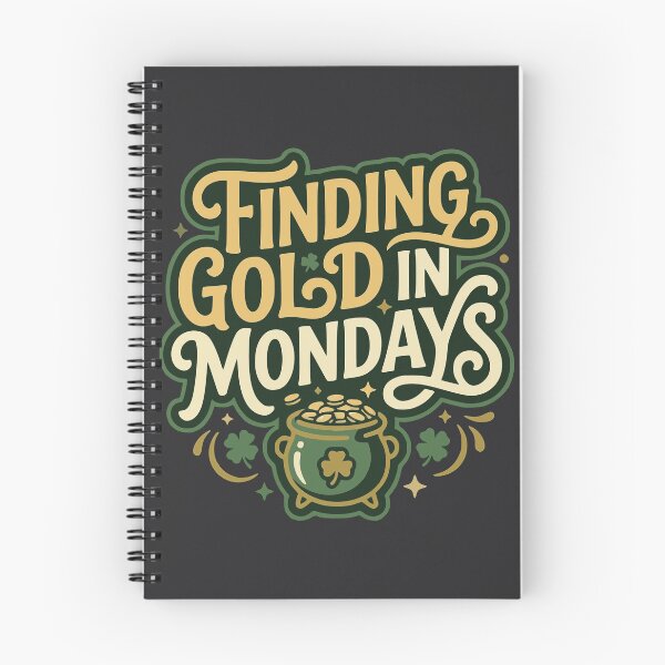 Item preview, Finding Gold in Mondays Lucky Motivation Pot of Gold designed and sold by Moss and Moon Studio.