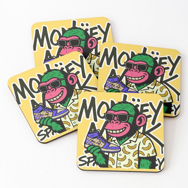 Item preview, MONKEY MARK – Sneaker Ape Mosaic Style designed and sold by DixTartare.