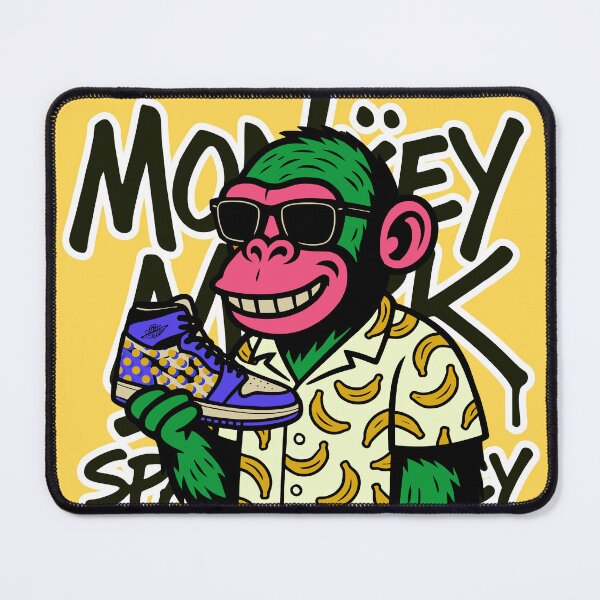 Item preview, MONKEY MARK – Sneaker Ape Mosaic Style designed and sold by DixTartare.