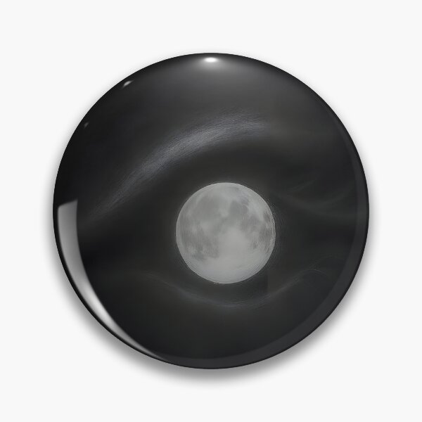 Item preview, Mystical Moon in Eye-Shaped Clouds designed and sold by PandaTShirtShop.
