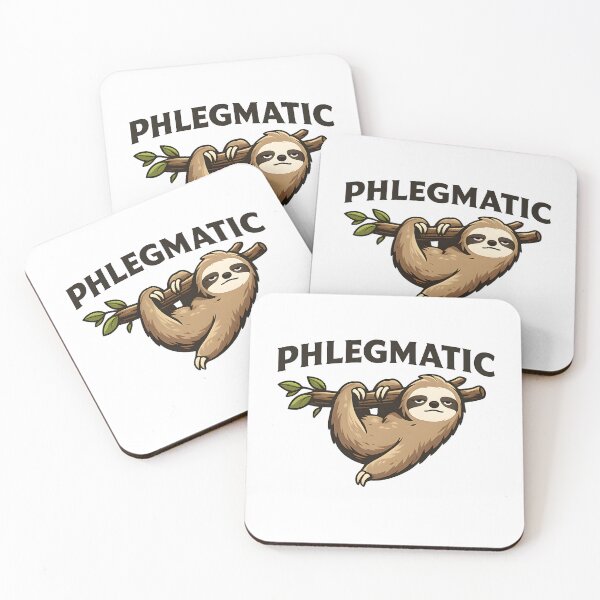 Item preview, Phlegmatic Funny Sloth Lazy Introvert Personality Type designed and sold by Michalsky99.