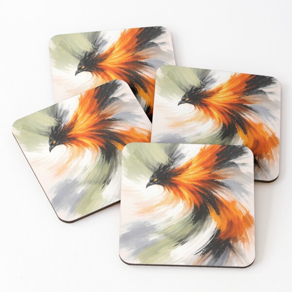 Item preview, Dynamic Firebird Abstract designed and sold by cuprum.