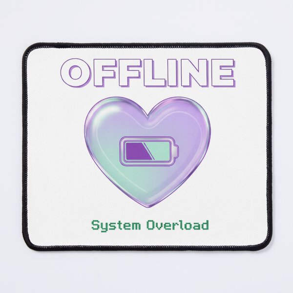 Item preview, Y2K Aesthetic Offline Chrome Heart System Error designed and sold by The Modern Den.