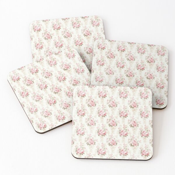 Item preview, Pink Floral Shabby Chic Coquette Pattern  designed and sold by LouieVanille.
